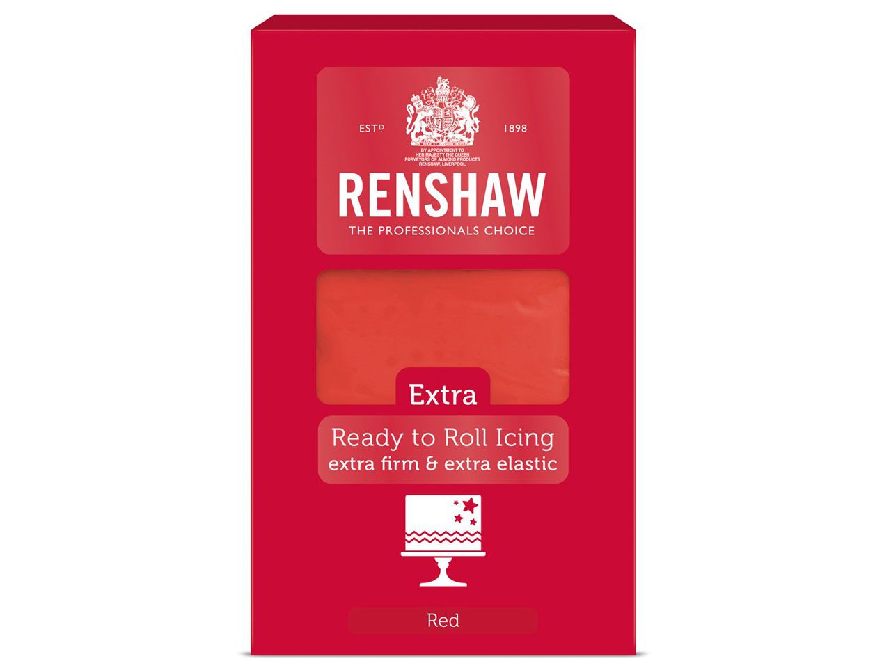 Renshaw Rollfondant Extra Rot 1kg