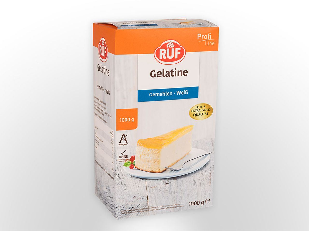 RUF Gelatine weiß gem. 1,0kg